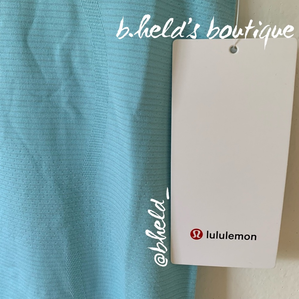 lululemon Swiftly Tech Short Sleeve Shirt 2.0 in Icing Blue Size 2 New NWT - Picture 3 of 16